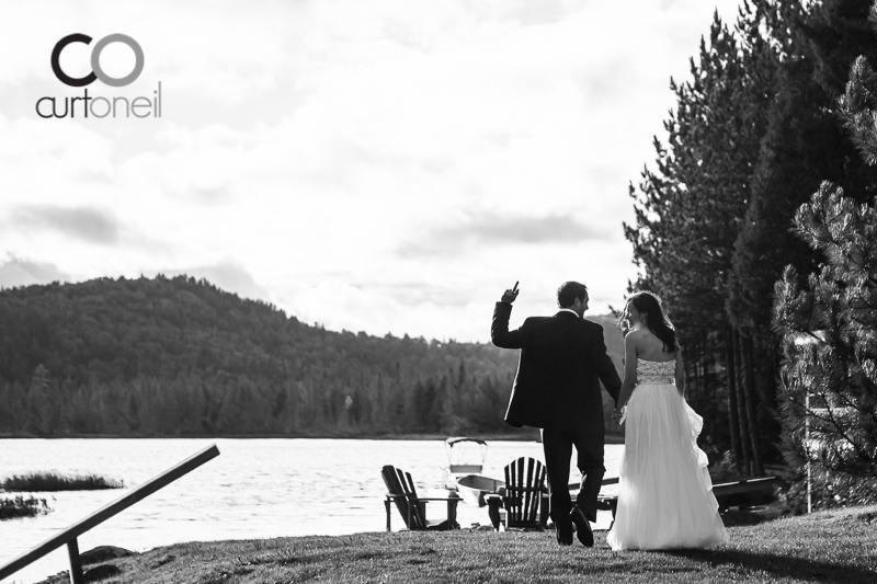 Sault Ste Marie Wedding Photography - Laurentian Lodge Wedding, Elliot Lake - Val and PJ