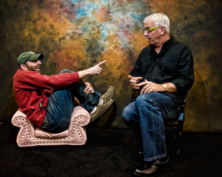 Curt and Mark in small furniture shot by Jordan Chan