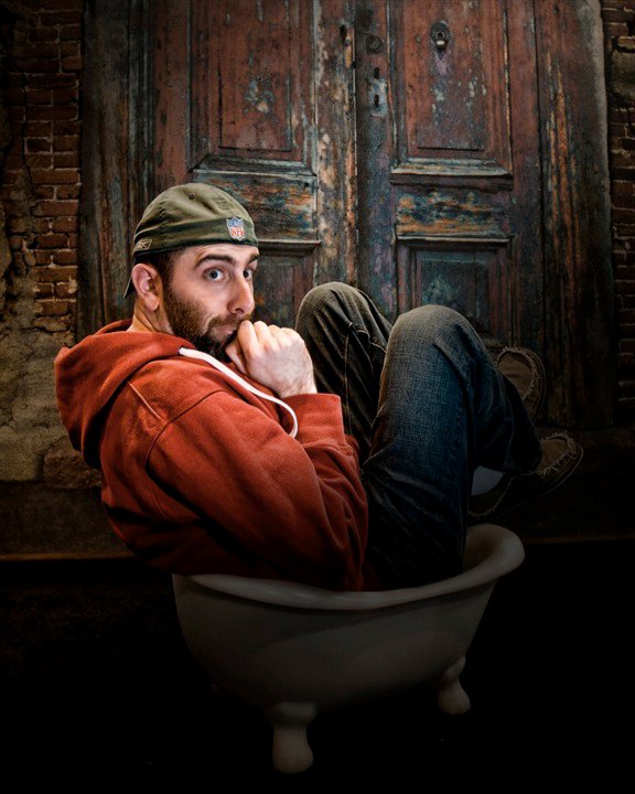 Curt in a tub shot by Jordan Chan