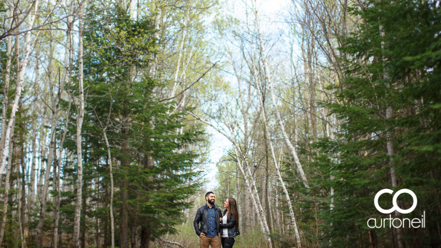 Lisa and Josh - Sault Engagement