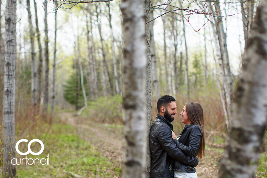 Lisa and Josh - Sault Engagement