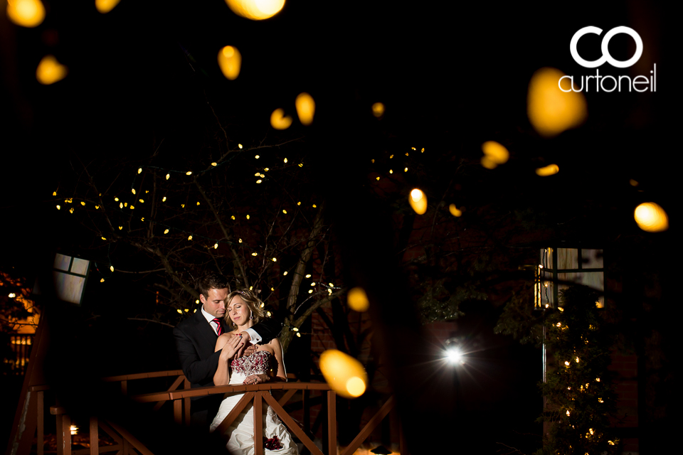 Andrea and Serge - Sault Wedding - Sneak Peek - Water Tower Inn, Winter