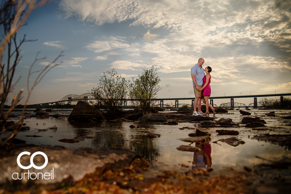 Allison and Jari - Engagement Session - Whitefish Island sneak peek sunset