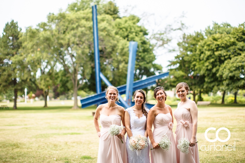 Lisa and Josh's Sault wedding with the ceremony and reception at the Canadian Heritage Bushplane Centre