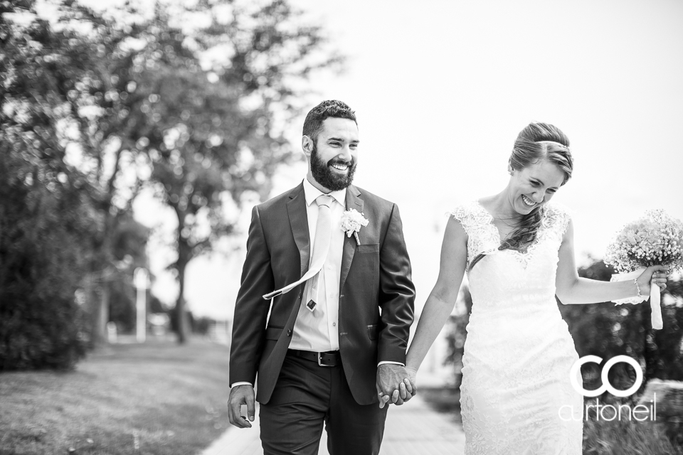 Lisa and Josh's Sault wedding with the ceremony and reception at the Canadian Heritage Bushplane Centre