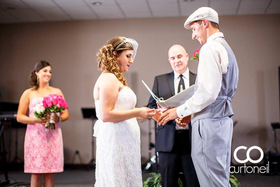 Tianna and Jeff's Sault wedding in mid-August 2015. Formals shot at Hiawatha Highlands and reception at Northern Grand Gardens.