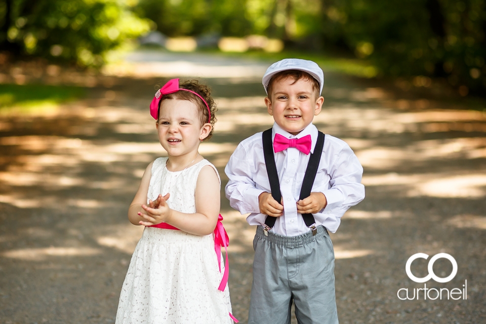 Tianna and Jeff's Sault wedding in mid-August 2015. Formals shot at Hiawatha Highlands and reception at Northern Grand Gardens.