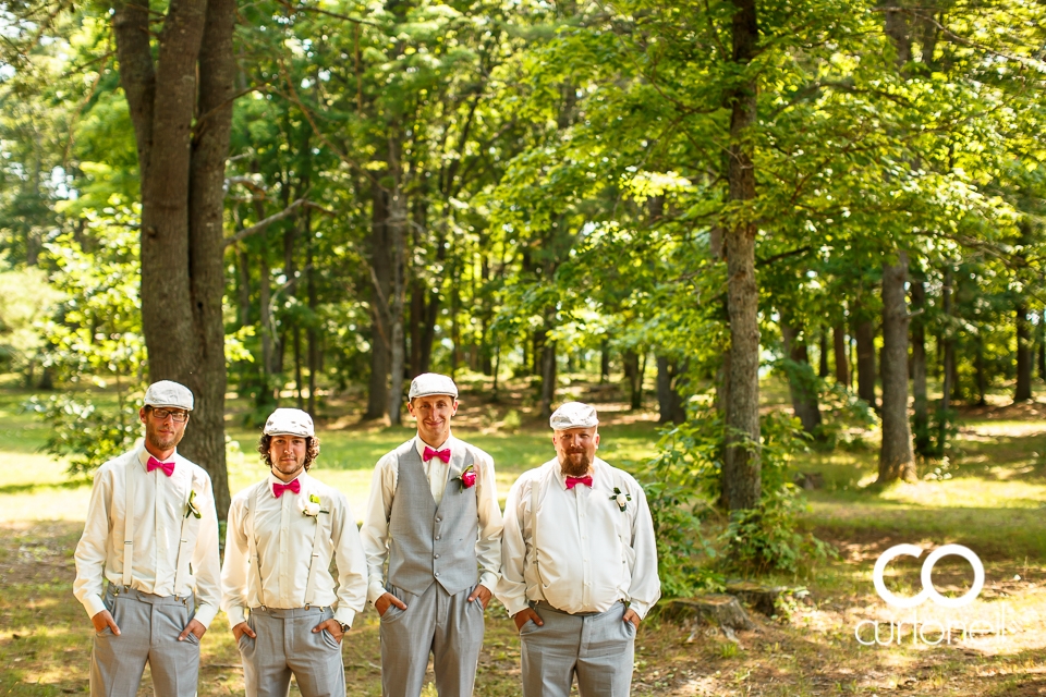 Tianna and Jeff's Sault wedding in mid-August 2015. Formals shot at Hiawatha Highlands and reception at Northern Grand Gardens.