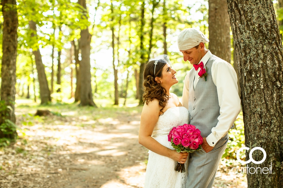 Tianna and Jeff's Sault wedding in mid-August 2015. Formals shot at Hiawatha Highlands and reception at Northern Grand Gardens.