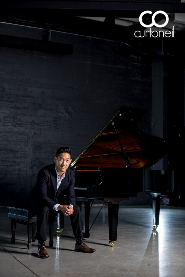 John Yun Pianist Headshot promotional picture