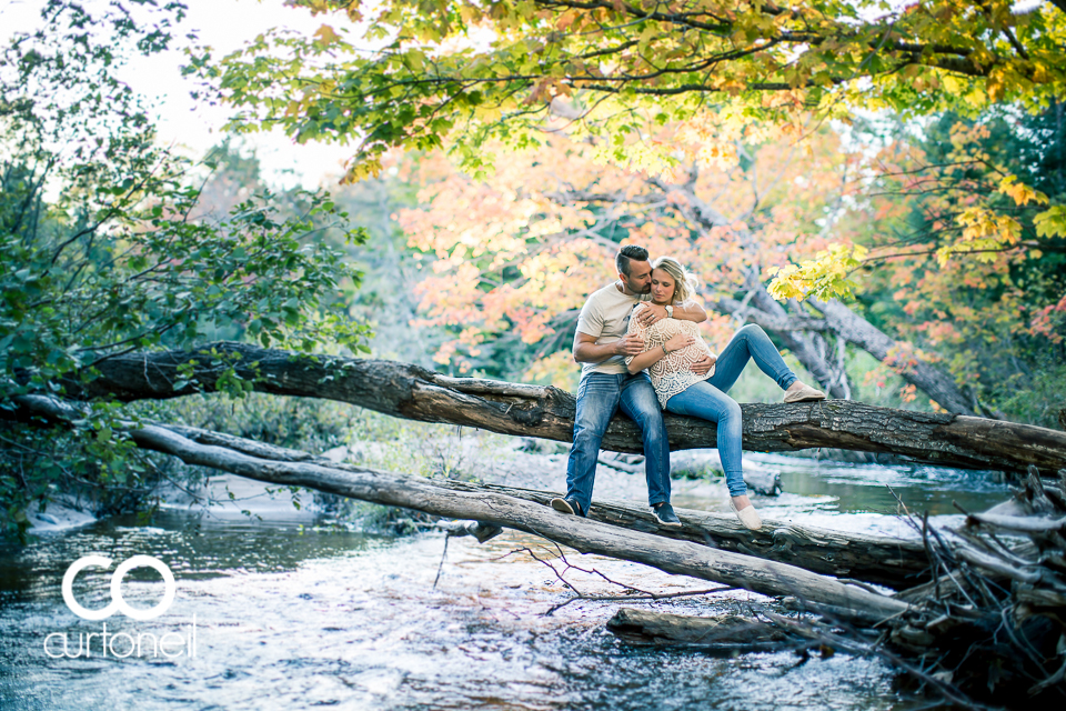 Sarah and Mike - Sault Maternity Session sneak peek Wishart Park