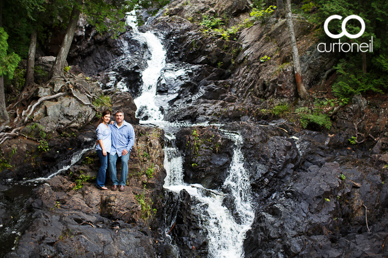 Sault Ste Marie Lifestyle Photography - Annette and Robert - sneak peek at Crystal Falls for their 25th wedding anniversary