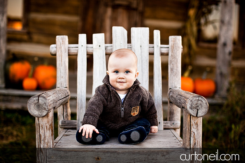 Sault Ste Marie Baby Photography - Charlie at six months of age - sneak peek