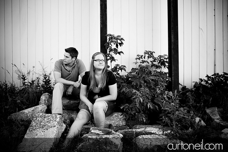 Sault Ste Marie Engagement Photography - Danielle and Jamie - Downtown Sault Ste Marie