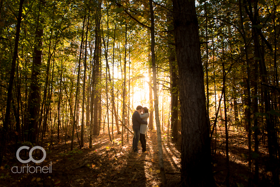 Sault Ste Marie Engagement Photography - Tessa and Leo - Hiawatha Highlands, fall, trees, awesome