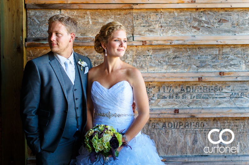 Sault Ste Marie Wedding Photography - Kristen and Nick - Goulais Bay, Haviland, Boat storage, wood, sneak peek