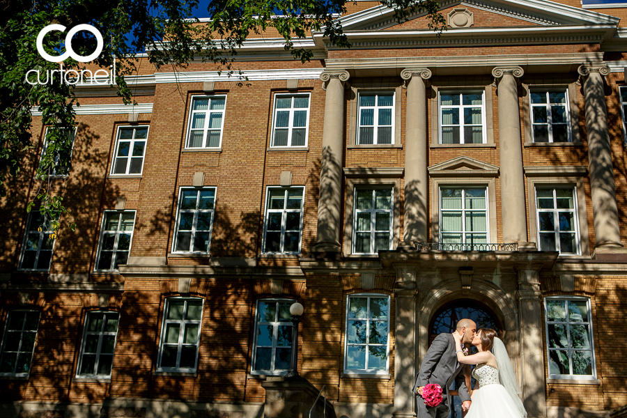 Sault Ste Marie Wedding Photography - Lindsay and Emilio - sneak peek, courthouse, shadows