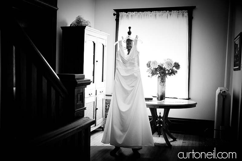 Sault Ste Marie Wedding - Rebecca and Brent - wedding dress