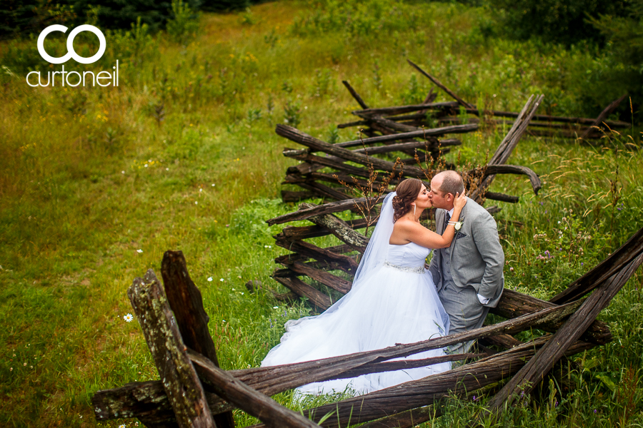 Sault Ste Marie Wedding Photography - Sara and Alex - sneak peek, summer, rain, Round Barn, Sowerby