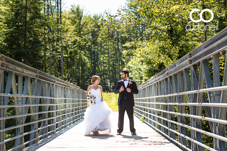 Amanda and Mike - Sault Ste Maire Wedding Photography - Fort Creek, bridge